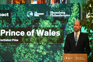 Prince William attends the 'Investing for Impact' event in London