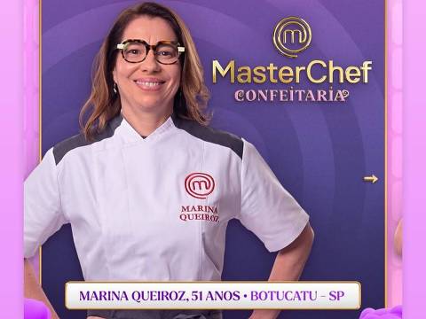 Marina Queiroz no MasterChef Confeitaria 2025